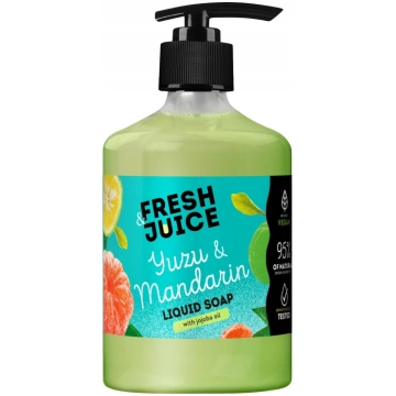 FRESH JUICE Šķidrās ziepes Juzu un mandarīns, 460 
