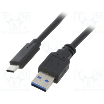 Cable; Cablexpert; USB 3.0; USB A plug,USB C plug;