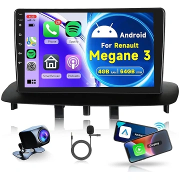 4G + 64G bezvadu Carplay Android auto radio 2 DIN