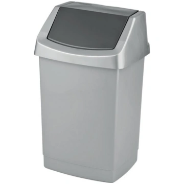 Atkritumu spainis Click-it 50L sudraba Curver