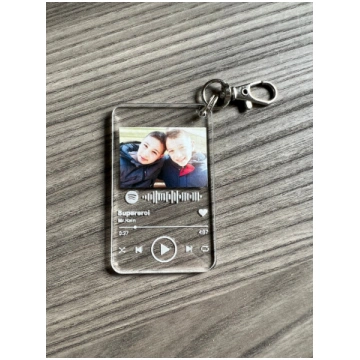 Portachiavi Spotify con foto