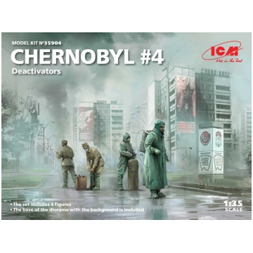 Līmējošais modelis ICM 35904 Černobiļas Dezaktivat