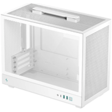 Deepcool Case CH160 PLUS WH White Micro ATX R-CH16