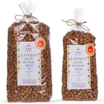 Latvijas lielie pelēkie zirņi 1kg