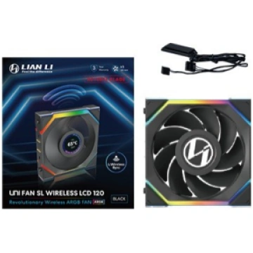 Lian Li UNI FAN SL Wireless LCD 120 Reverse Blade 