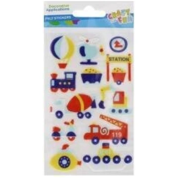 Dekoratīvs ornaments Filcs Transportlīdzekļi Pašlī