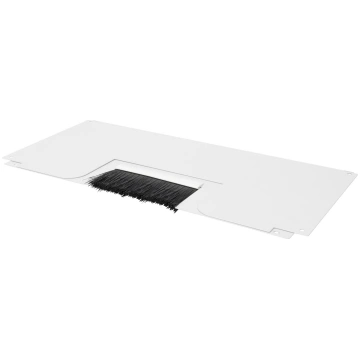 Digitus roof and base plate for patch holder (gray