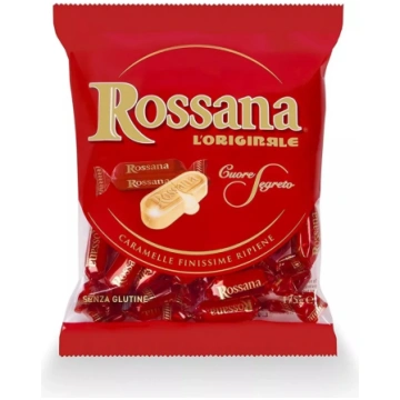 Karameles konfektes ar pildījumu ROSSANA L"Origina