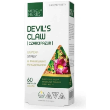 Devil"s Claw 600 mg Medica Herbs 60 caps