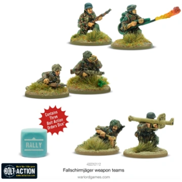 Bolt Action - Fallschirmjäger Weapons Teams - EN W
