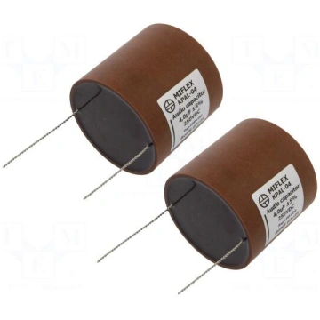 Capacitor: aluminum-polypropylene-paper | 4uF | 25