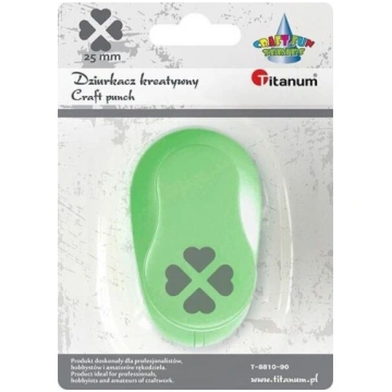 Titāna dekoratīvs perforators ar sirds motīvu Nav 