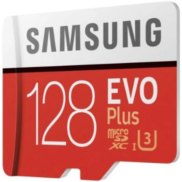 Samsung EVO Plus Micro SDXC 128GB līdz 100MB/s, 10