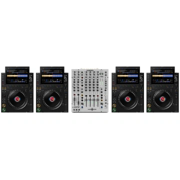 Lietots - 4x Alpha Theta CDJ-3000x + Allen & Heath