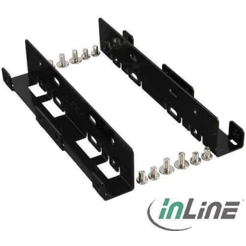 InLine Two 2.5" HDD / SSD to 3.5" HDD size Braket 