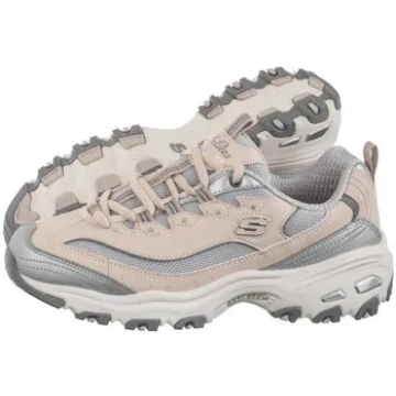 Skechers D"Lites - Chromatic Natural/Silver 150246