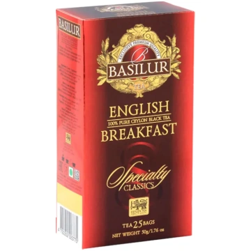 Melnā tēja BASILUR SPECIALTY CLASSICS English Brea