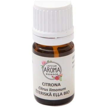 CITRONA ĒTERISKĀ EĻĻA BIO - 5 ml