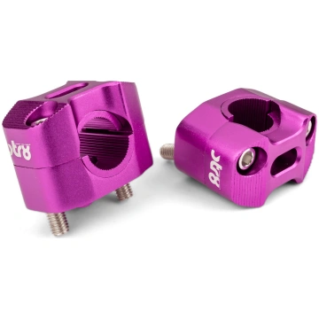 Handlebar Clamps 22 - 28mm purple STR8 STR-009.02/
