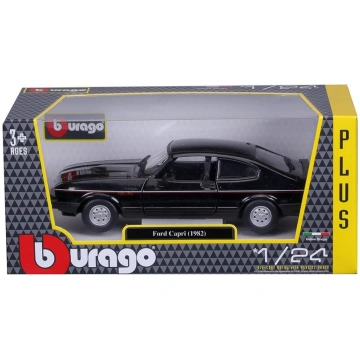 Automodelis Bburago Ford Capri 1982 melns 21093BK,