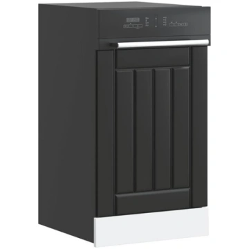 Indaplovės skydelis lucca black engineered wood vi