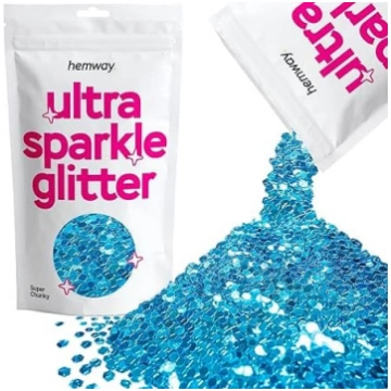 Hemway Premium Ultra Sparkle Glitter, daudzfunkcio