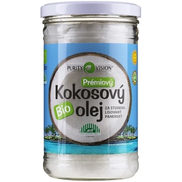 Auksti spiesta kokosriekstu eļļa - Purity Vision B