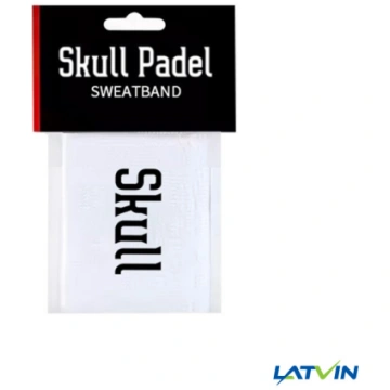 SKULL PADEL M sviedru aproce balta (wristband)