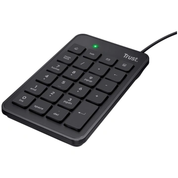 Trust 22221 numeric keypad Laptop/PC USB Black