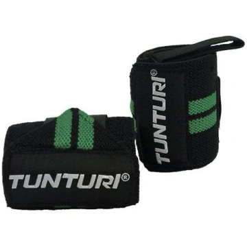 Tunturi Wrist Wraps, Green, 2pcs 14TUSCF102