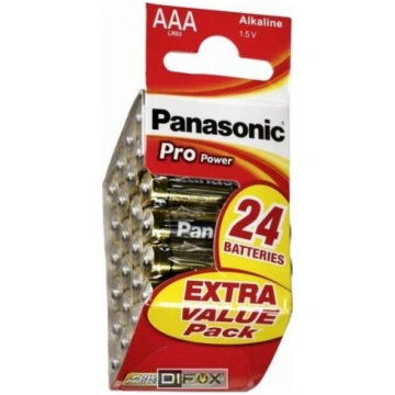1x24 Panasonic Pro Power Diamond Micro AAA LR03PPG