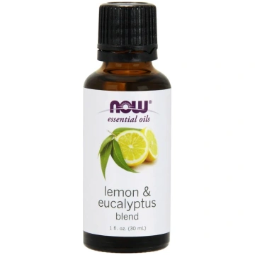 NOW Foods ēterisko eļļu, citronu un eikaliptu mais