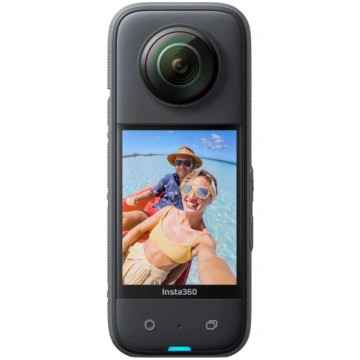 Sporta kamera Insta360 X3, melna krās
