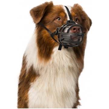 Duvo Plus Dog muzzle rubber, S - ergonomiskais uzp