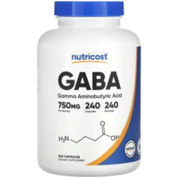 Gaba 750 mg Nutricost 240 caps