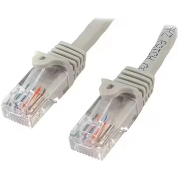 Startech 0.5M GRAY CAT5E PATCH CABLE SNAGLESS ETHE