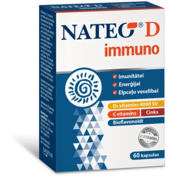 NATEO D IMMUNO 4000 SV, 60 kapsulas Sagitus SIA