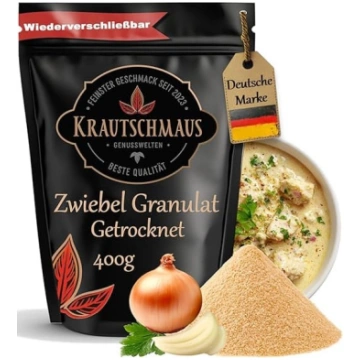 400 g sīpolu granulāts no Krautschmaus, rupji sīpo