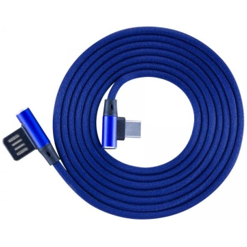 Sbox USB->Type-C 90 m/m 1.5m USB-TYPEC-90BL Blue T