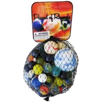 PUNDS KROUĻU MARBLES ar Mega Marbles ANEB000W9VCJM