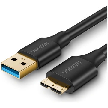 Kabeļa kabelis USB-A 3.0 Disk-Micro USB-B superspe