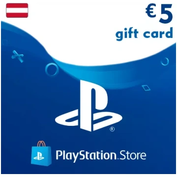 PSN Karte 5 EUR (Austrija) - PlayStation Dāvanu Ka