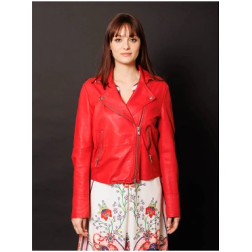 BULLY UNLINED LEATHER JACKET