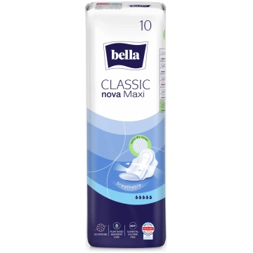 BELLA CLASSIC NOVA MAXI higiēniskās paketes, 10 ga