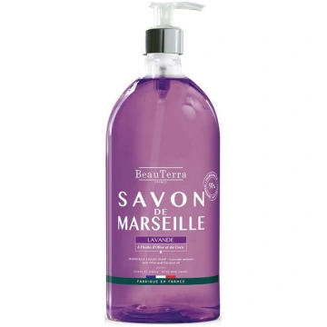 Šķidrās ziepes with glycerin Beauterra Marseille, 