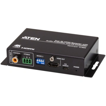 Aten True 4K HDMI Repeater with Audio Embedder and