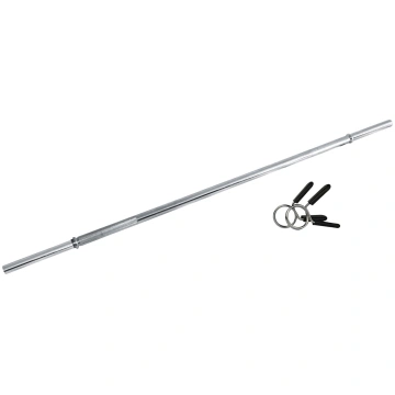 Toorx Barbell 180 cm D25mm +2 pcs spring clip safe