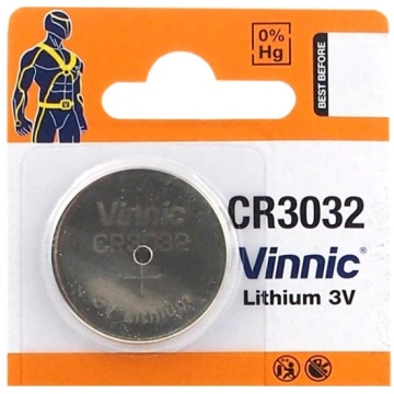 CR3032 baterijas Vinnic litija - iepakojumā 1 gb. 