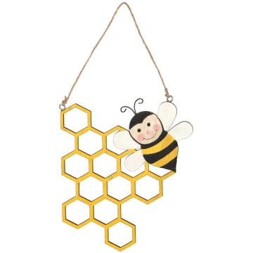 Set of 3 honeycomb bees Casolaro Hotellerie