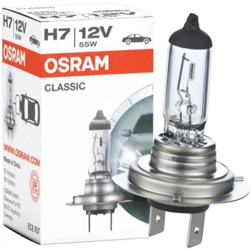Halogen spuldze Osram Classic H7 12V 55W PX26D (12